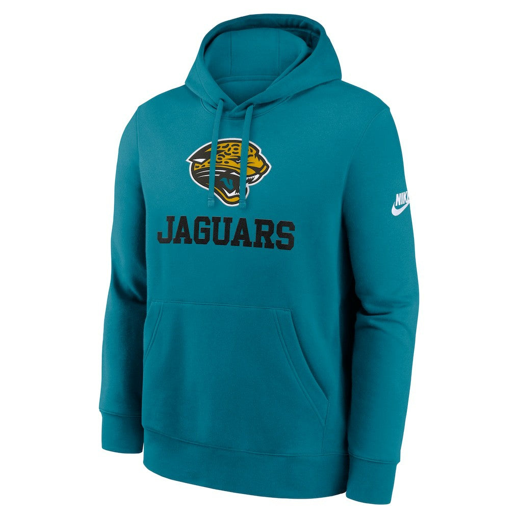 Jacksonville Jaguars Best Season Rewind Club Pullover Hoodie - Teal - Nike