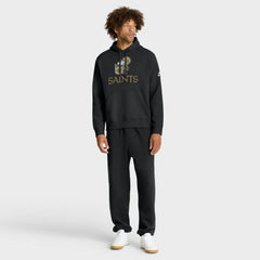New Orleans Saints Best Season Rewind Club Pullover Hoodie - Black - Nike