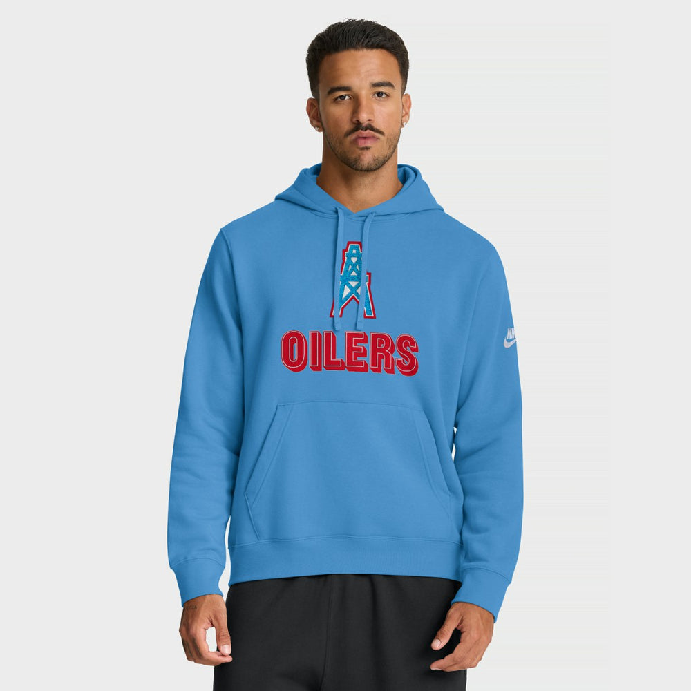 Tennessee Titans Best Season Rewind Club Pullover Hoodie - Light Blue - Nike
