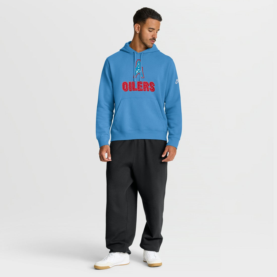 Tennessee Titans Best Season Rewind Club Pullover Hoodie - Light Blue - Nike
