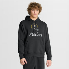 Pittsburgh Steelers Best Season Rewind Club Pullover Hoodie - Black - Nike