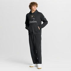 Pittsburgh Steelers Best Season Rewind Club Pullover Hoodie - Black - Nike