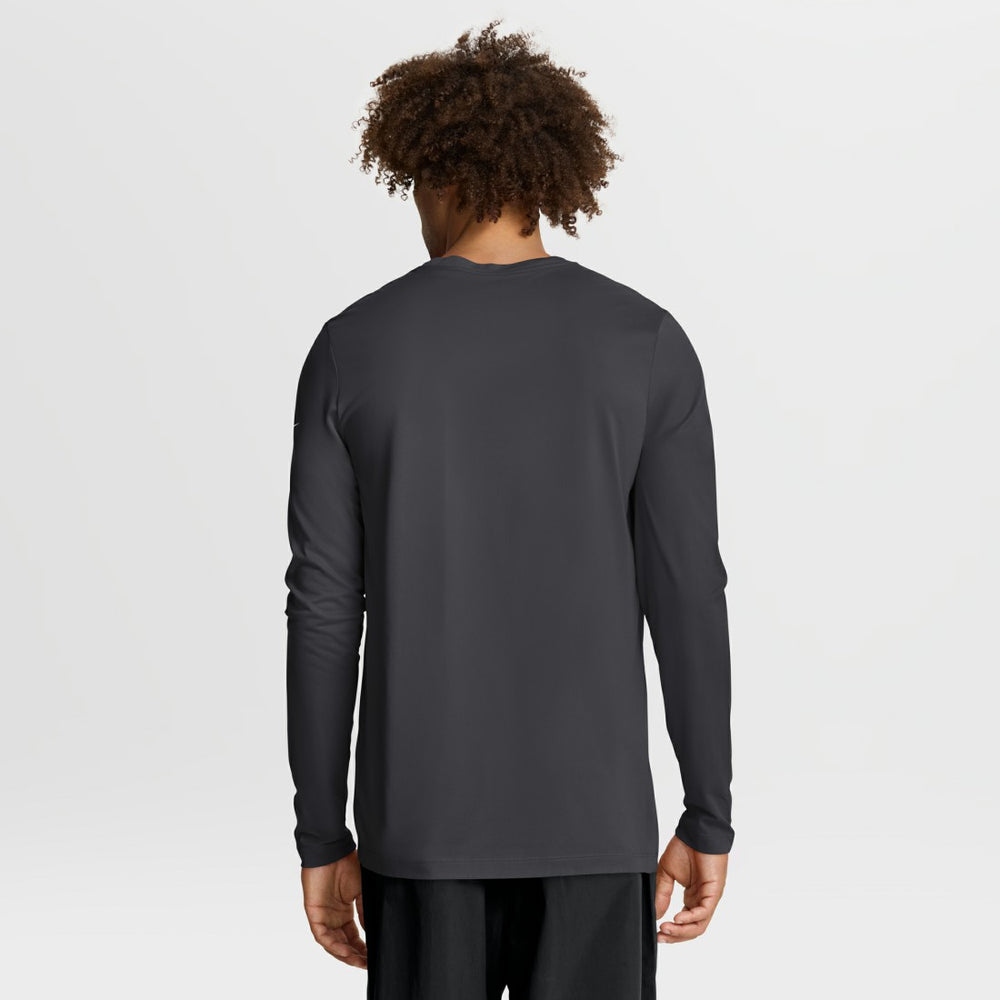 Green Bay Packers Primetime Legend Icon Performance Long Sleeve T-Shirt - Anthracite - Nike