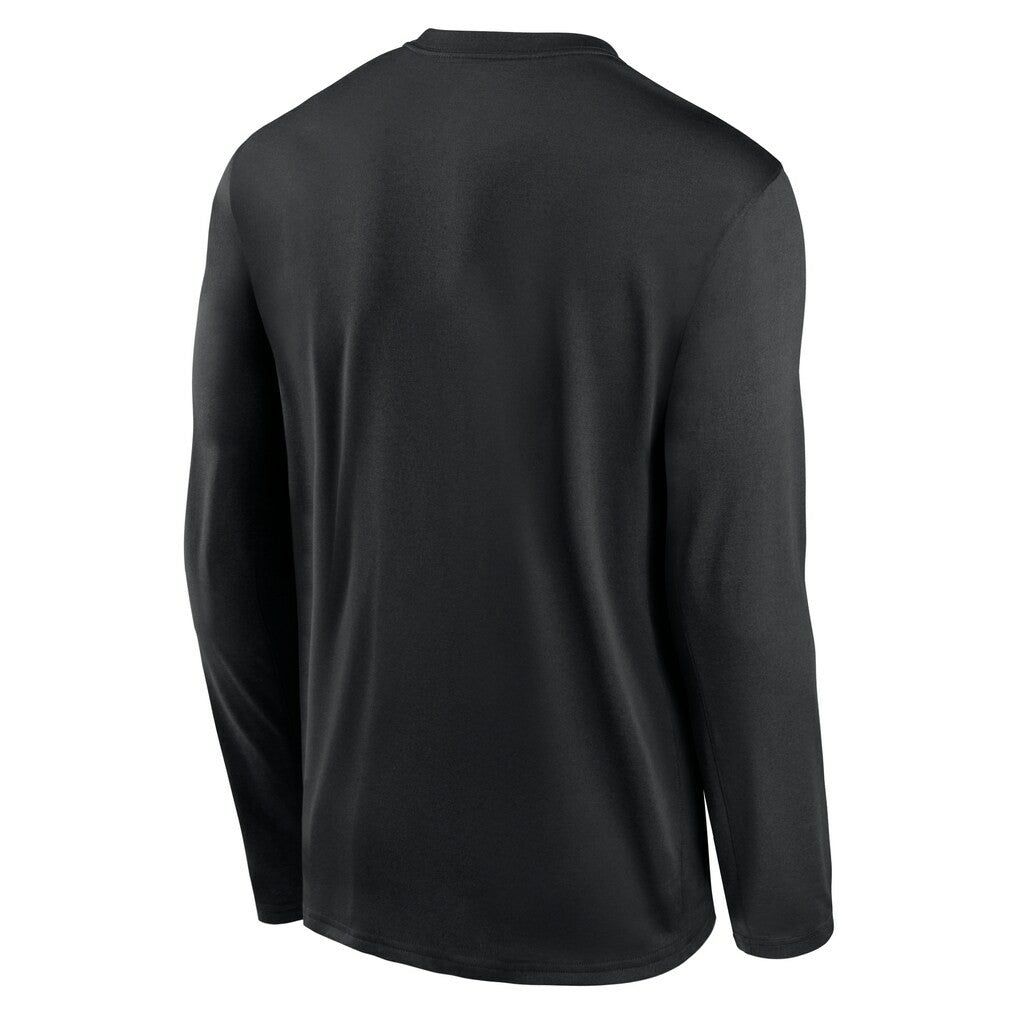Las Vegas Raiders Primetime Legend Icon Performance Long Sleeve T-Shirt - Black - Nike