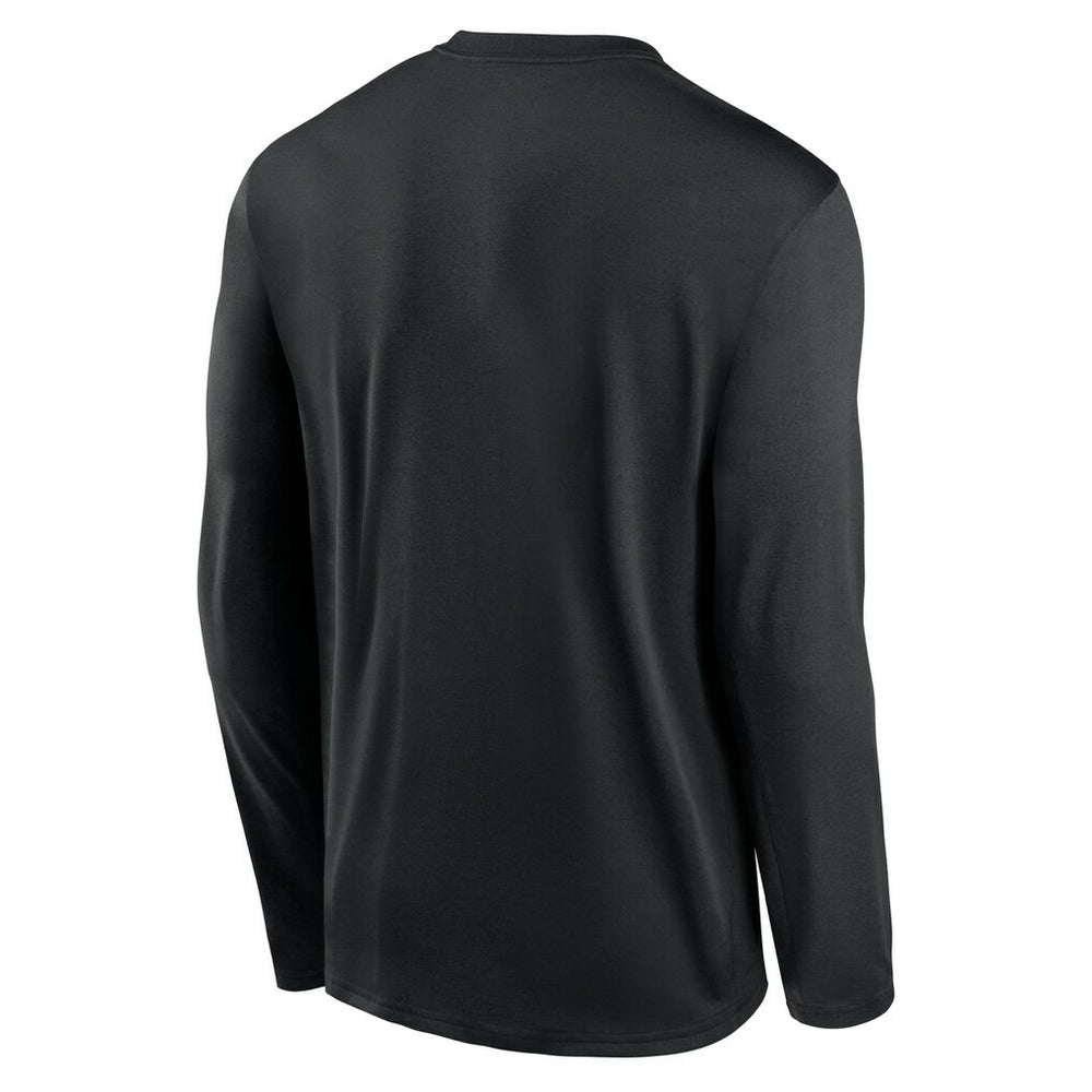 Las Vegas Raiders Primetime Legend Icon Performance Long Sleeve T-Shirt - Black - Nike