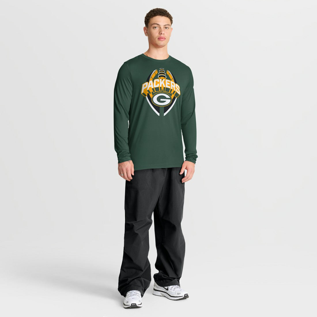 Green Bay Packers Primetime Legend Icon Performance Long Sleeve T-Shirt - Green - Nike
