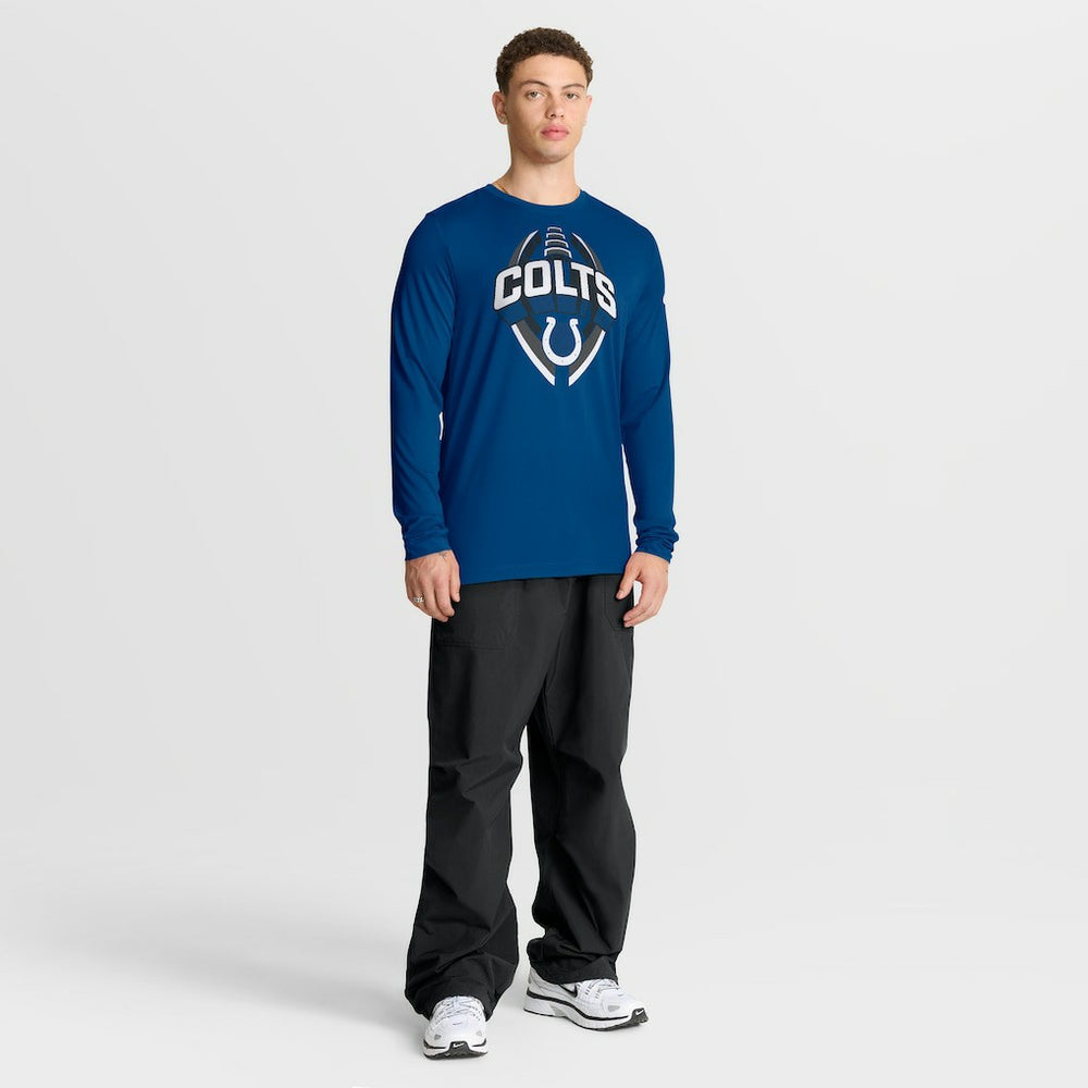 Indianapolis Colts Primetime Legend Icon Performance Long Sleeve T-Shirt - Royal - Nike