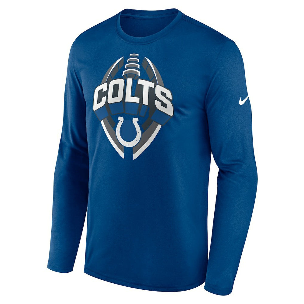 Indianapolis Colts Primetime Legend Icon Performance Long Sleeve T-Shirt - Royal - Nike