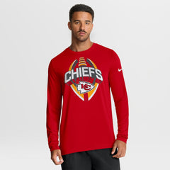 Kansas City Chiefs Primetime Legend Icon Performance Long Sleeve T-Shirt - Red - Nike