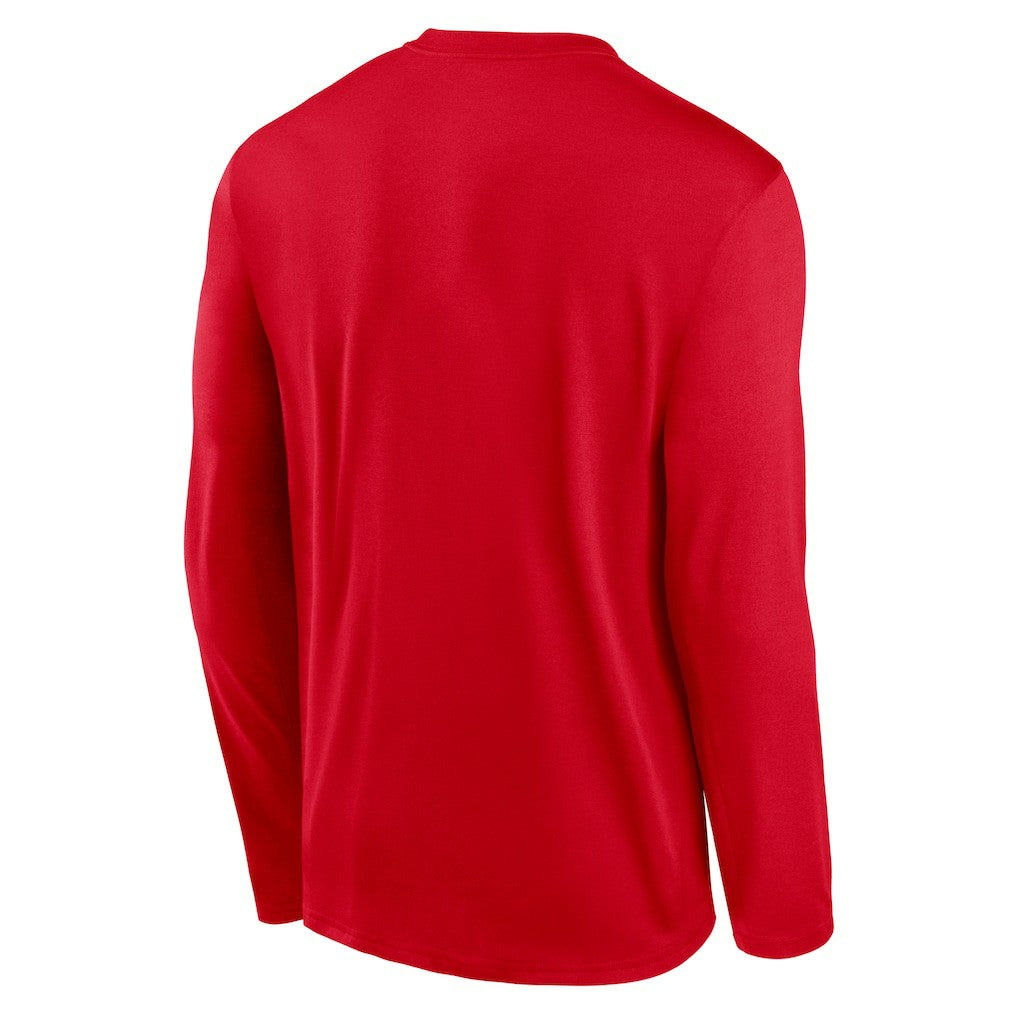 Kansas City Chiefs Primetime Legend Icon Performance Long Sleeve T-Shirt - Red - Nike