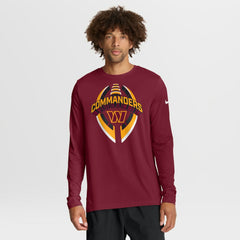 Washington Commanders Primetime Legend Icon Performance Long Sleeve T-Shirt - Burgundy - Nike