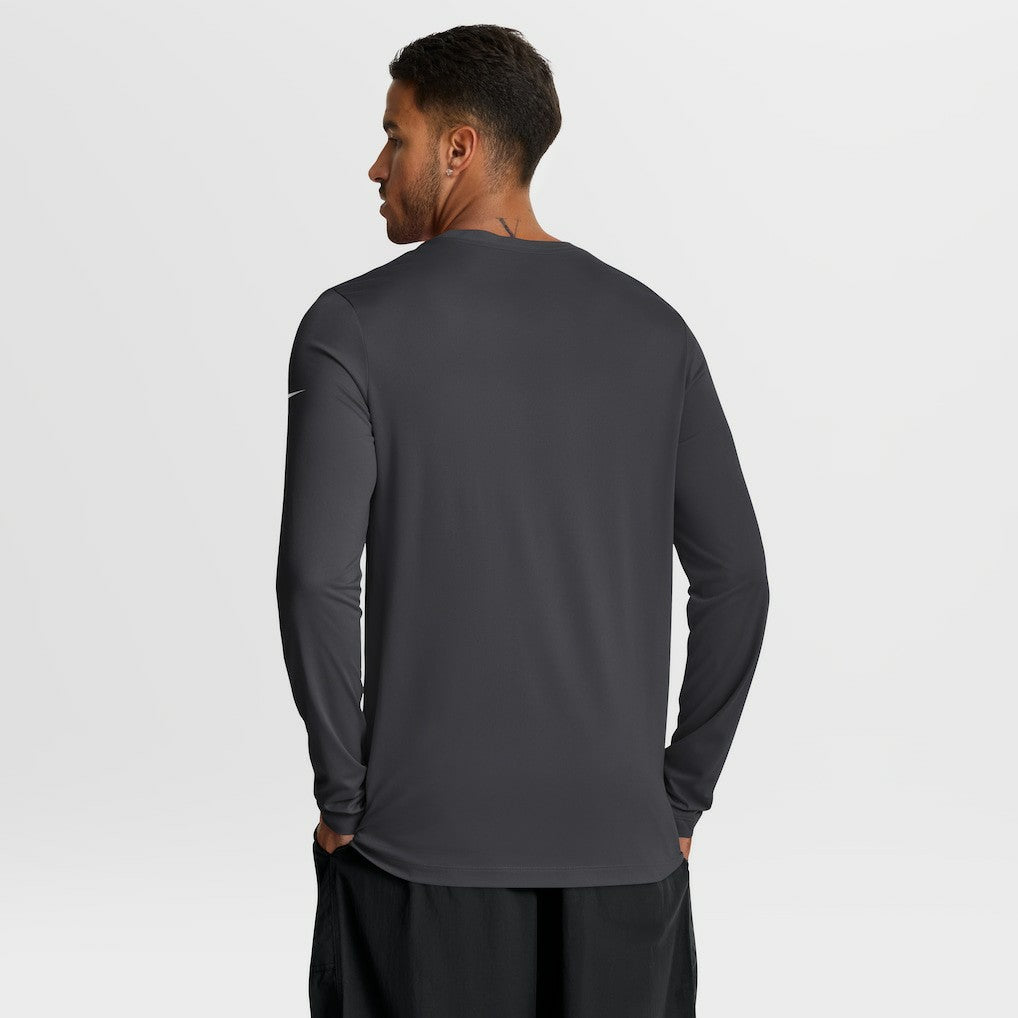 New York Giants Primetime Legend Icon Performance Long Sleeve T-Shirt - Anthracite - Nike