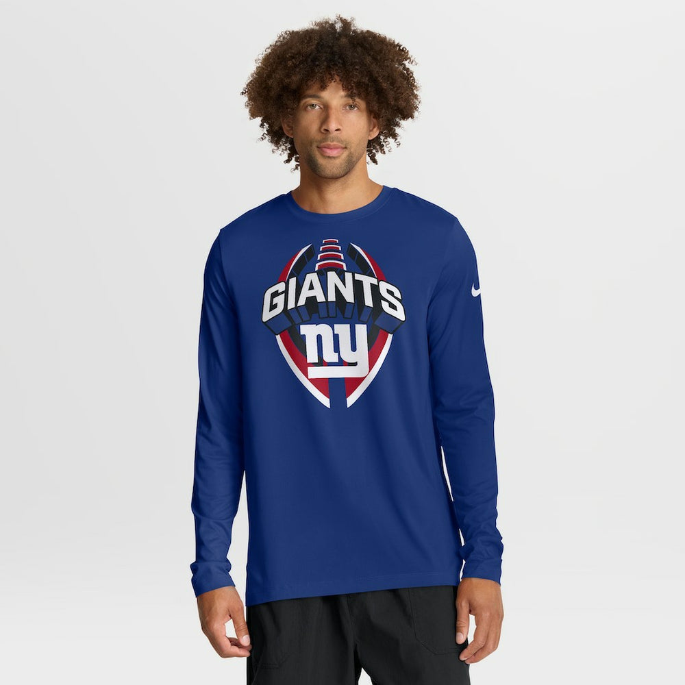 New York Giants Primetime Legend Icon Performance Long Sleeve T-Shirt - Royal - Nike