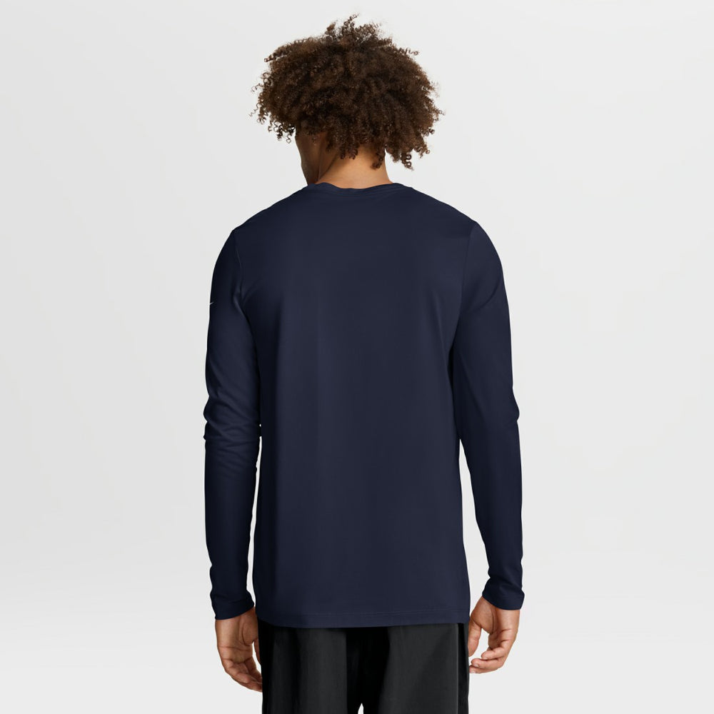 Seattle Seahawks Primetime Legend Icon Performance Long Sleeve T-Shirt - College Navy - Nike