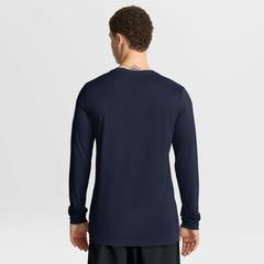 New England Patriots Primetime Legend Icon Performance Long Sleeve T-Shirt - Navy - Nike