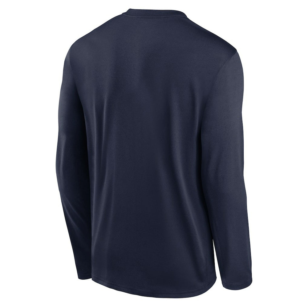 New England Patriots Primetime Legend Icon Performance Long Sleeve T-Shirt - Navy - Nike