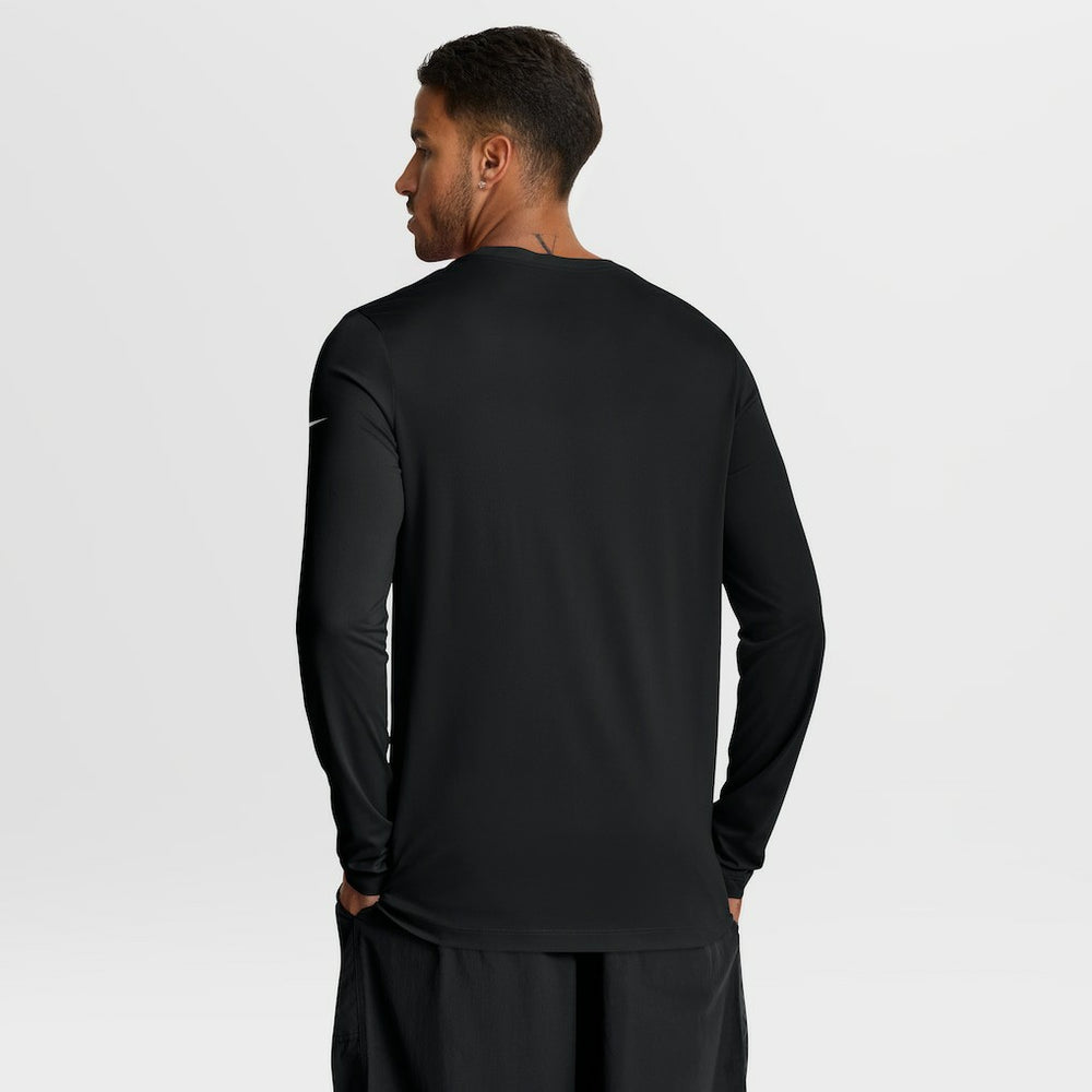 New Orleans Saints Primetime Legend Icon Performance Long Sleeve T-Shirt - Black - Nike