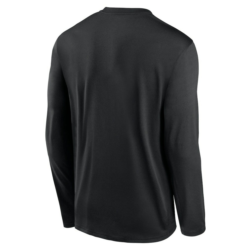 New Orleans Saints Primetime Legend Icon Performance Long Sleeve T-Shirt - Black - Nike