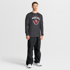 San Francisco 49ers Primetime Legend Icon Performance Long Sleeve T-Shirt - Anthracite - Nike