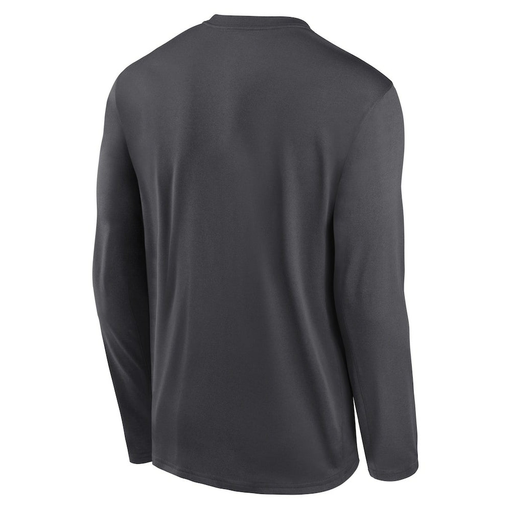 San Francisco 49ers Primetime Legend Icon Performance Long Sleeve T-Shirt - Anthracite - Nike