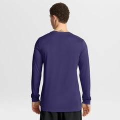 Baltimore Ravens Primetime Legend Icon Performance Long Sleeve T-Shirt - Purple - Nike