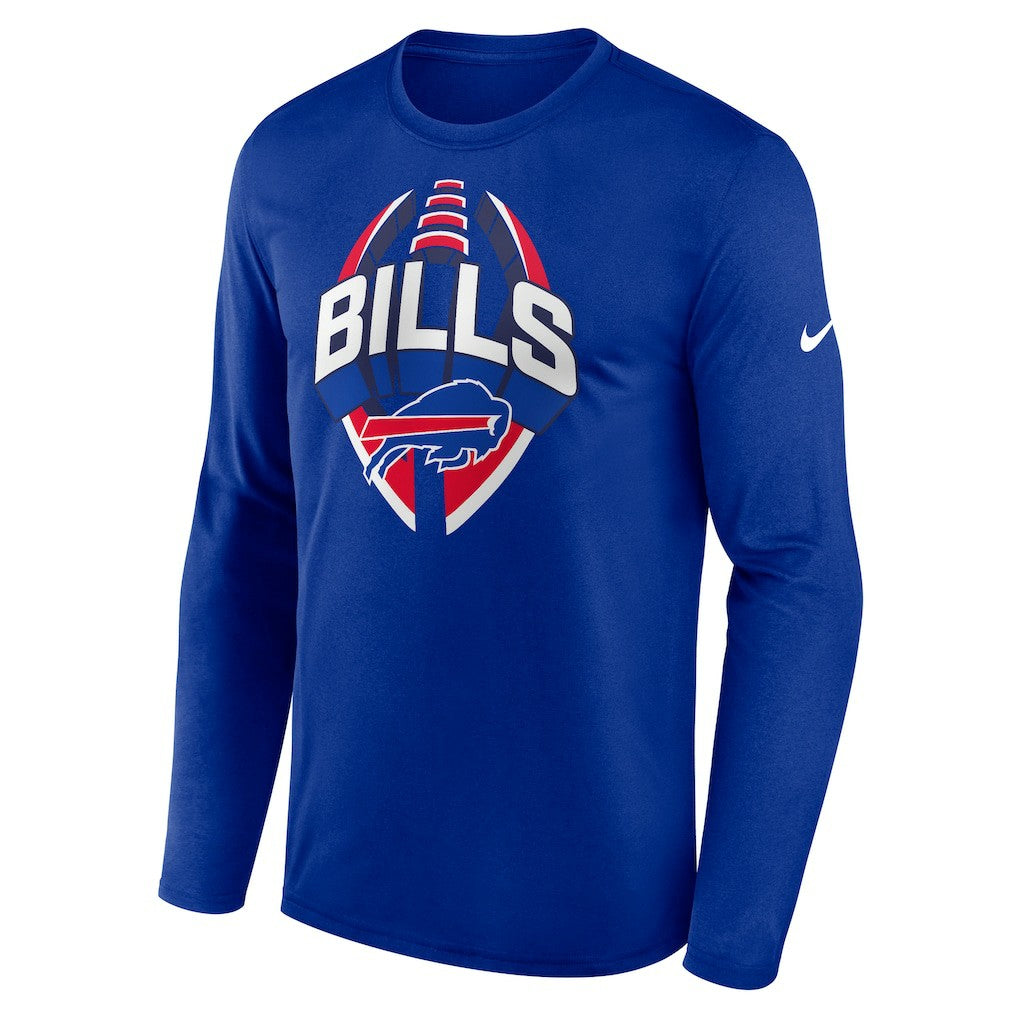 Buffalo Bills Primetime Legend Icon Performance Long Sleeve T-Shirt - Royal - Nike