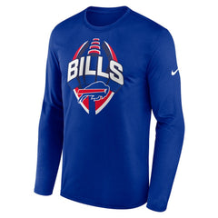 Buffalo Bills Primetime Legend Icon Performance Long Sleeve T-Shirt - Royal - Nike