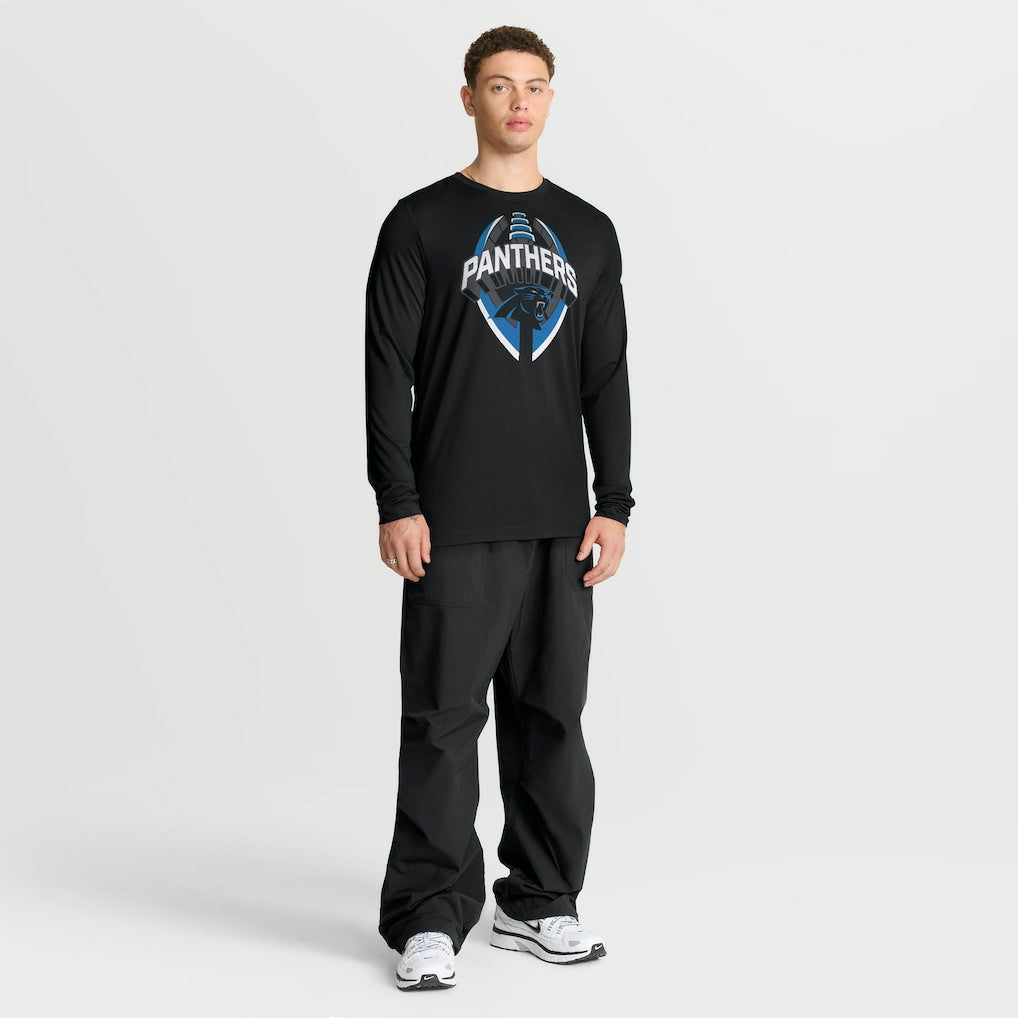 Carolina Panthers Primetime Legend Icon Performance Long Sleeve T-Shirt - Black - Nike