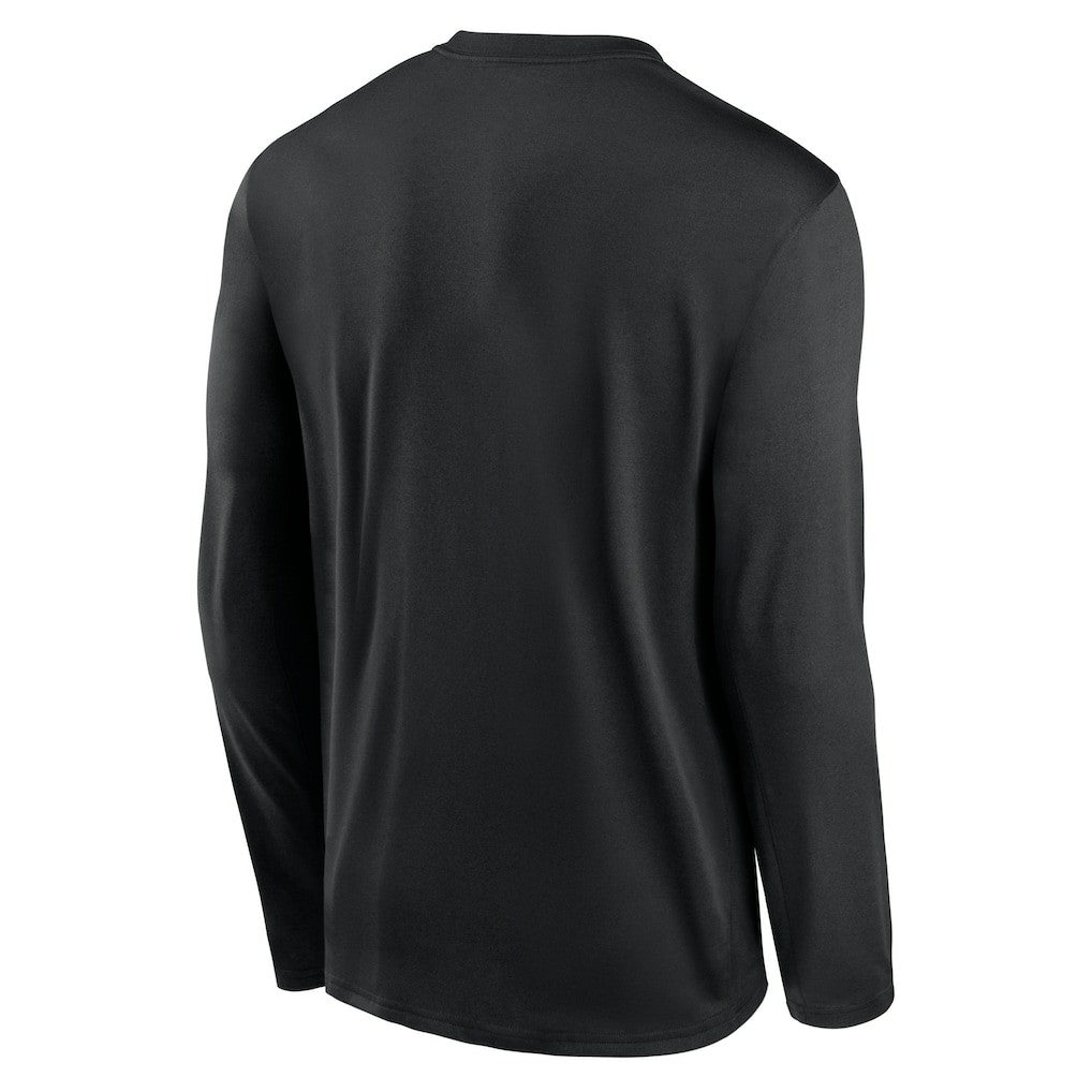 Carolina Panthers Primetime Legend Icon Performance Long Sleeve T-Shirt - Black - Nike