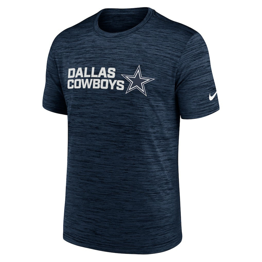 Dallas Cowboys Reverse Play Velocity Dri-FIT T-Shirt - Navy - Nike