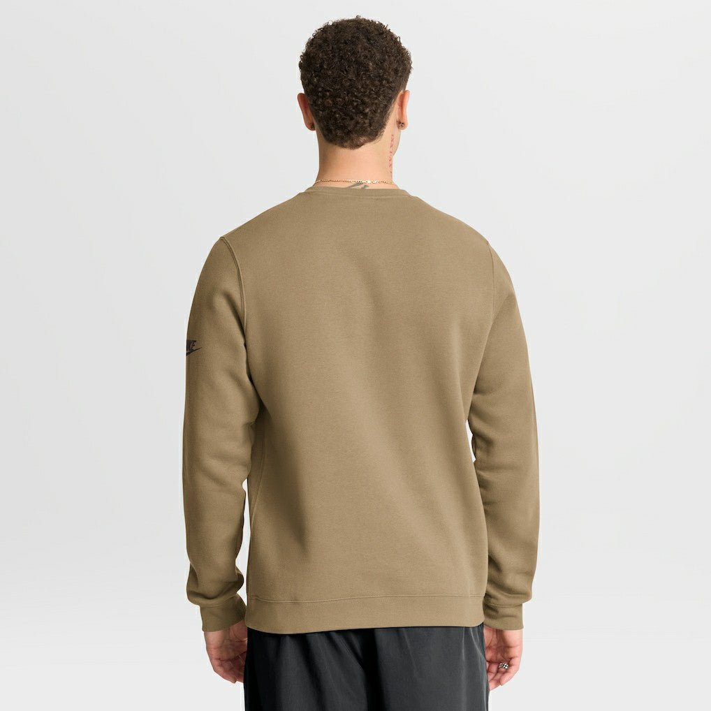 Cleveland Browns Swing Pass Rewind Club Pullover Sweatshirt - Brown - Nike