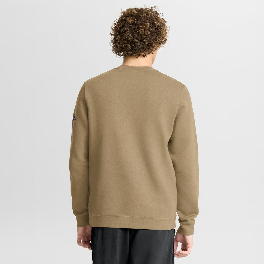 Minnesota Vikings Swing Pass Rewind Club Pullover Sweatshirt - Tan - Nike