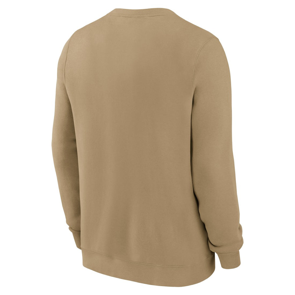 Tampa Bay Buccaneers Swing Pass Rewind Club Pullover Sweatshirt - Tan - Nike