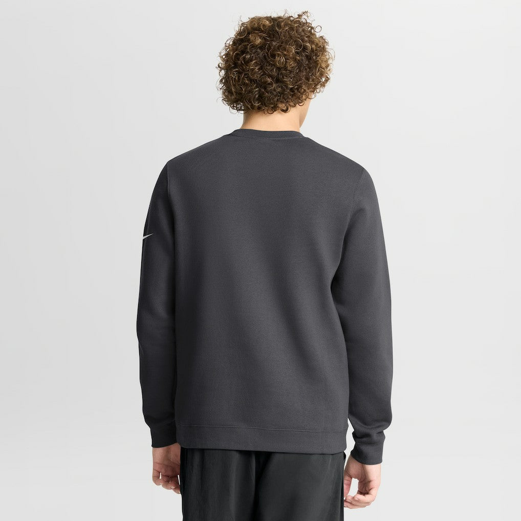 Kansas City Chiefs Primetime Club Fleece Pullover Sweatshirt - Anthracite - Nike