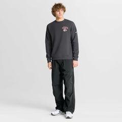 Kansas City Chiefs Primetime Club Fleece Pullover Sweatshirt - Anthracite - Nike