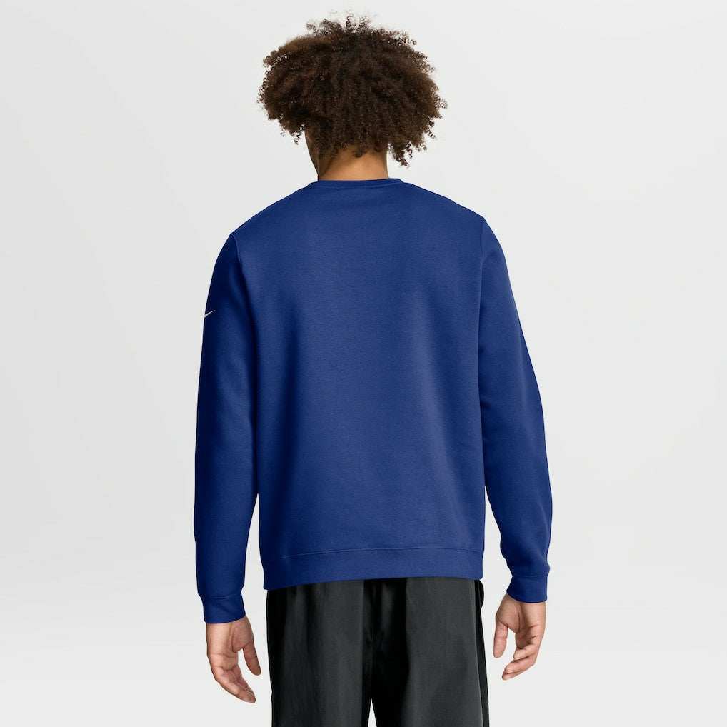 New York Giants Primetime Club Fleece Pullover Sweatshirt - Royal - Nike