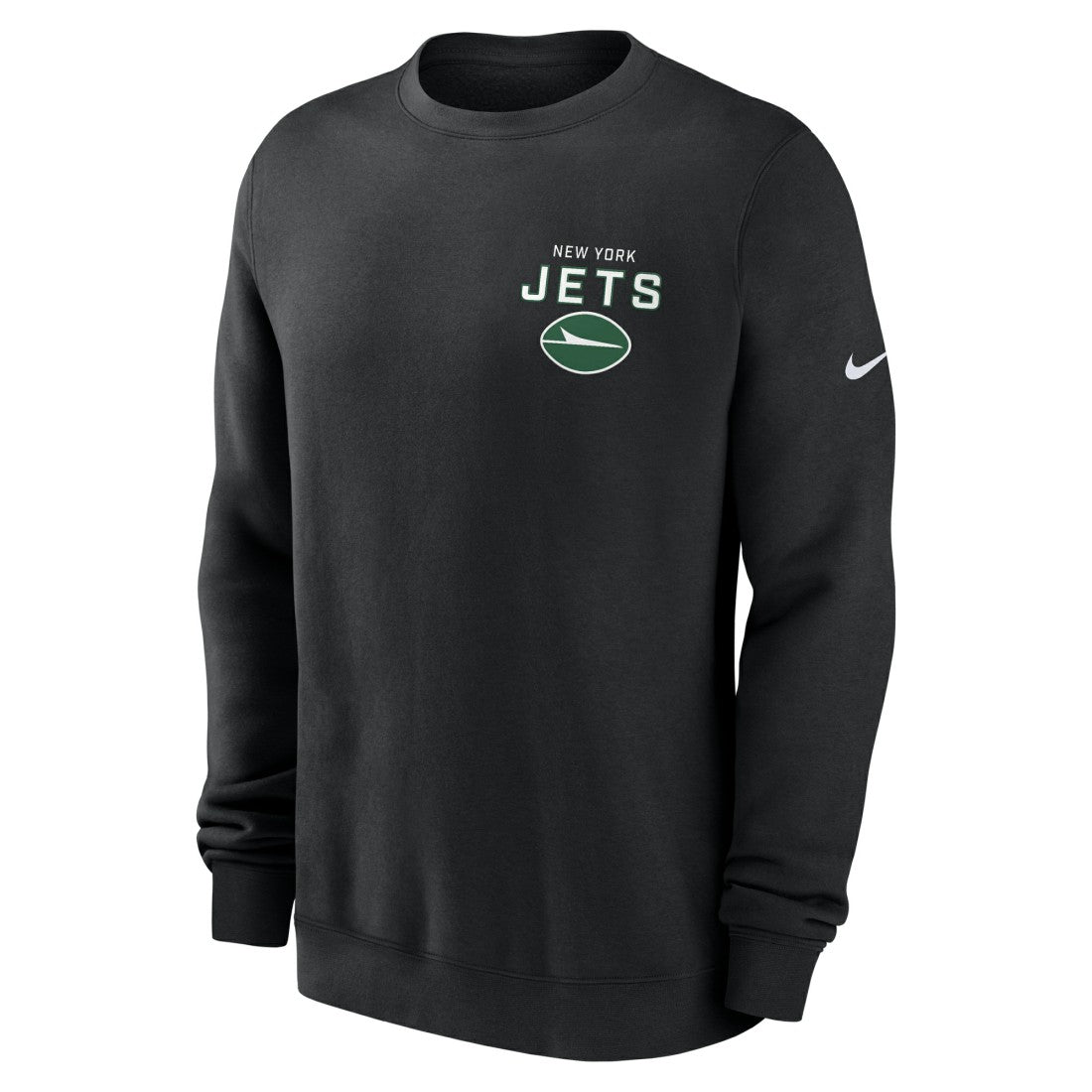 New York Jets Primetime Club Fleece Pullover Sweatshirt - Black - Nike