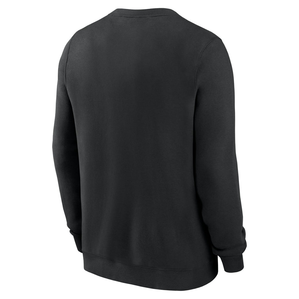 New York Jets Primetime Club Fleece Pullover Sweatshirt - Black - Nike