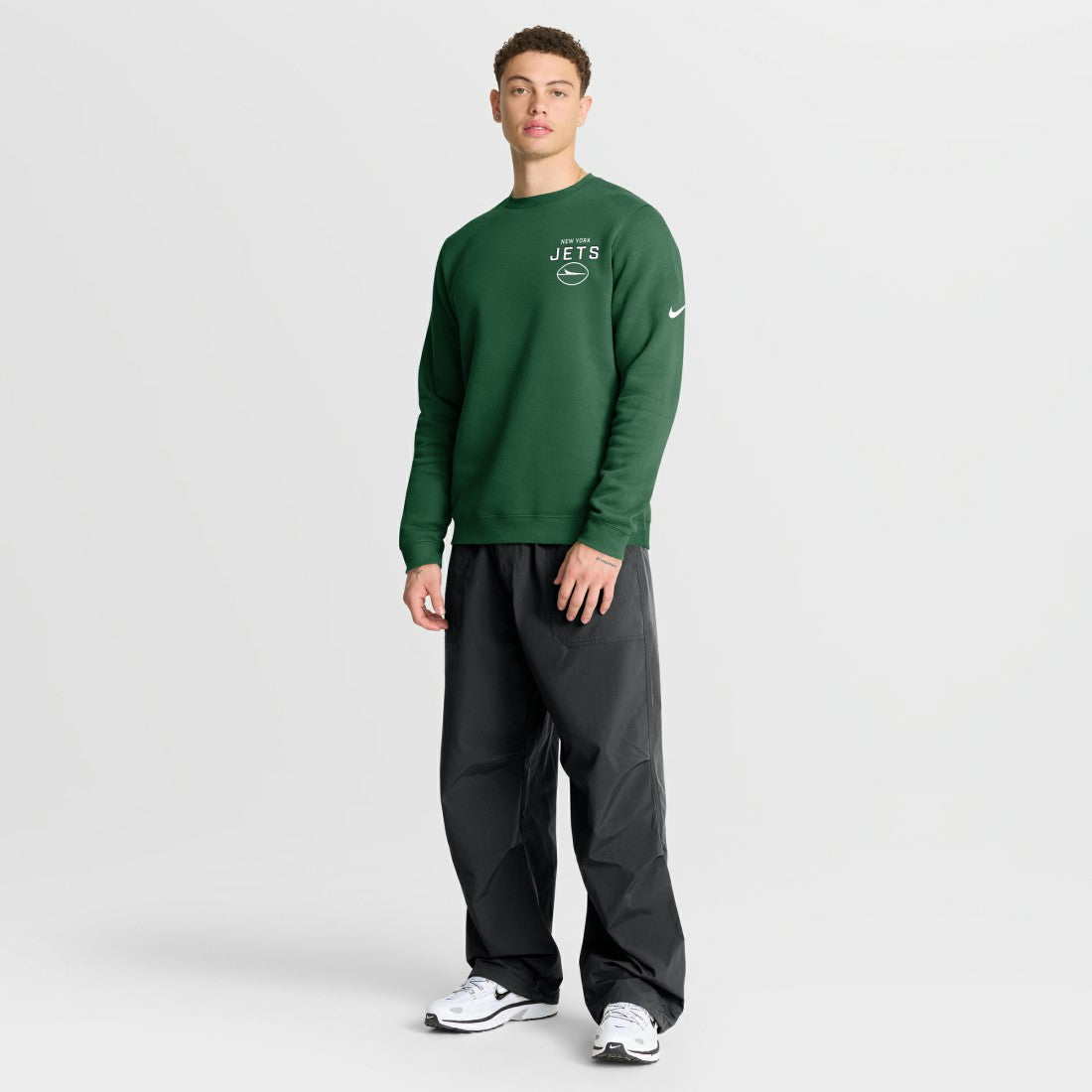 New York Jets Primetime Club Fleece Pullover Sweatshirt - Green - Nike