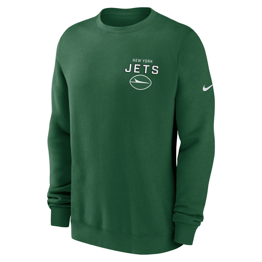New York Jets Primetime Club Fleece Pullover Sweatshirt - Green - Nike