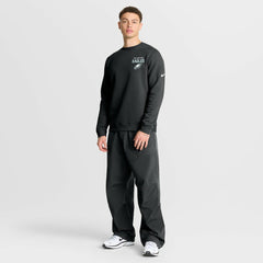 Philadelphia Eagles Primetime Club Fleece Pullover Sweatshirt - Black - Nike