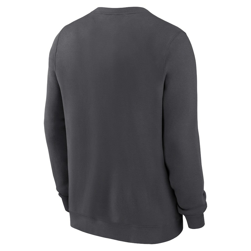 Seattle Seahawks Primetime Club Fleece Pullover Sweatshirt - Anthracite - Nike