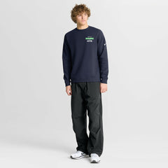 Seattle Seahawks Primetime Club Fleece Pullover Sweatshirt - College Navy - Nike