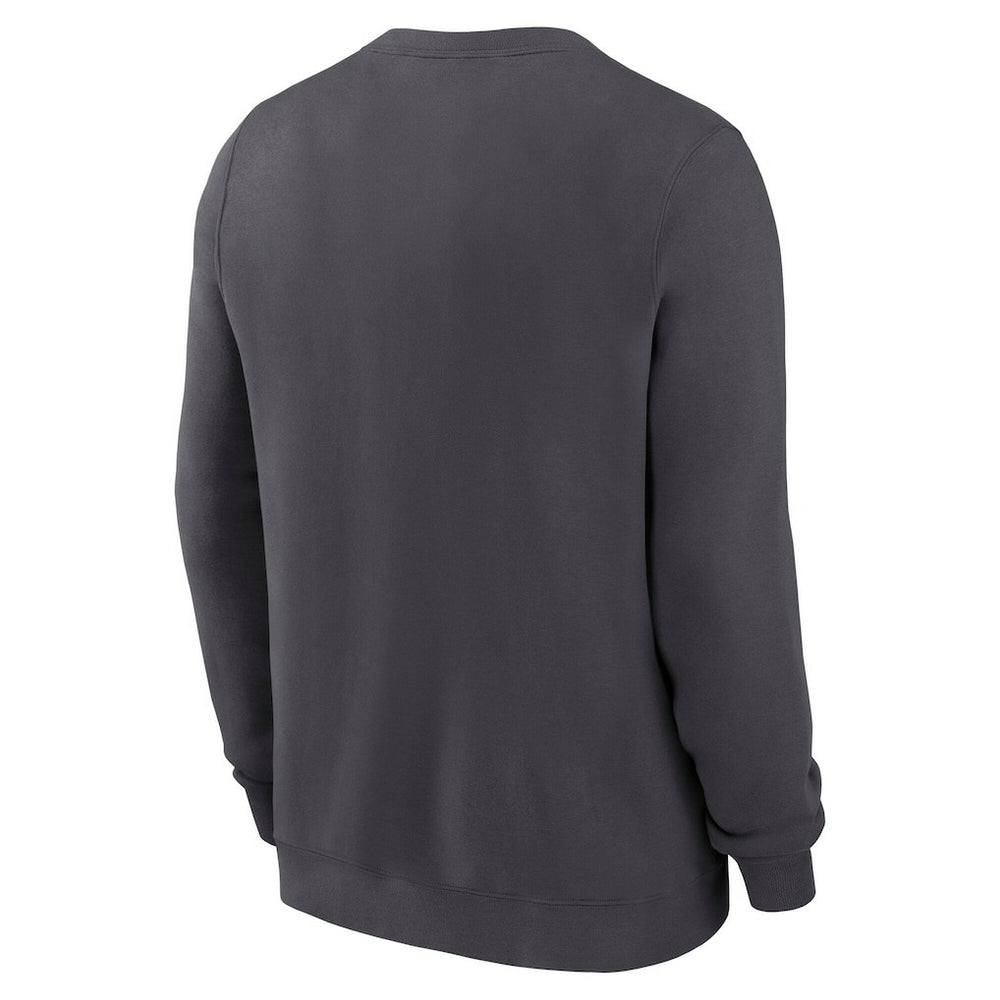 Dallas Cowboys Primetime Club Fleece Pullover Sweatshirt - Anthracite - Nike