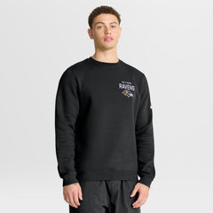Baltimore Ravens Primetime Club Fleece Pullover Sweatshirt - Black - Nike