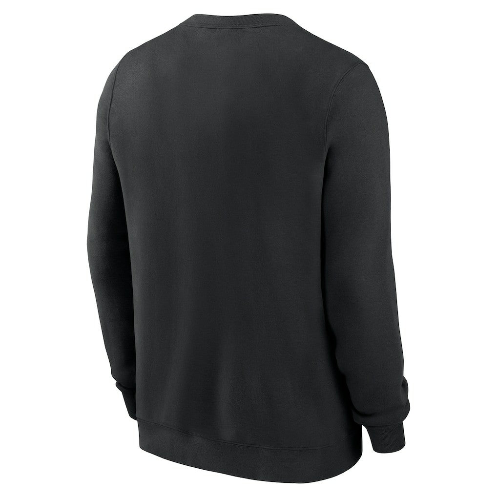 Baltimore Ravens Primetime Club Fleece Pullover Sweatshirt - Black - Nike