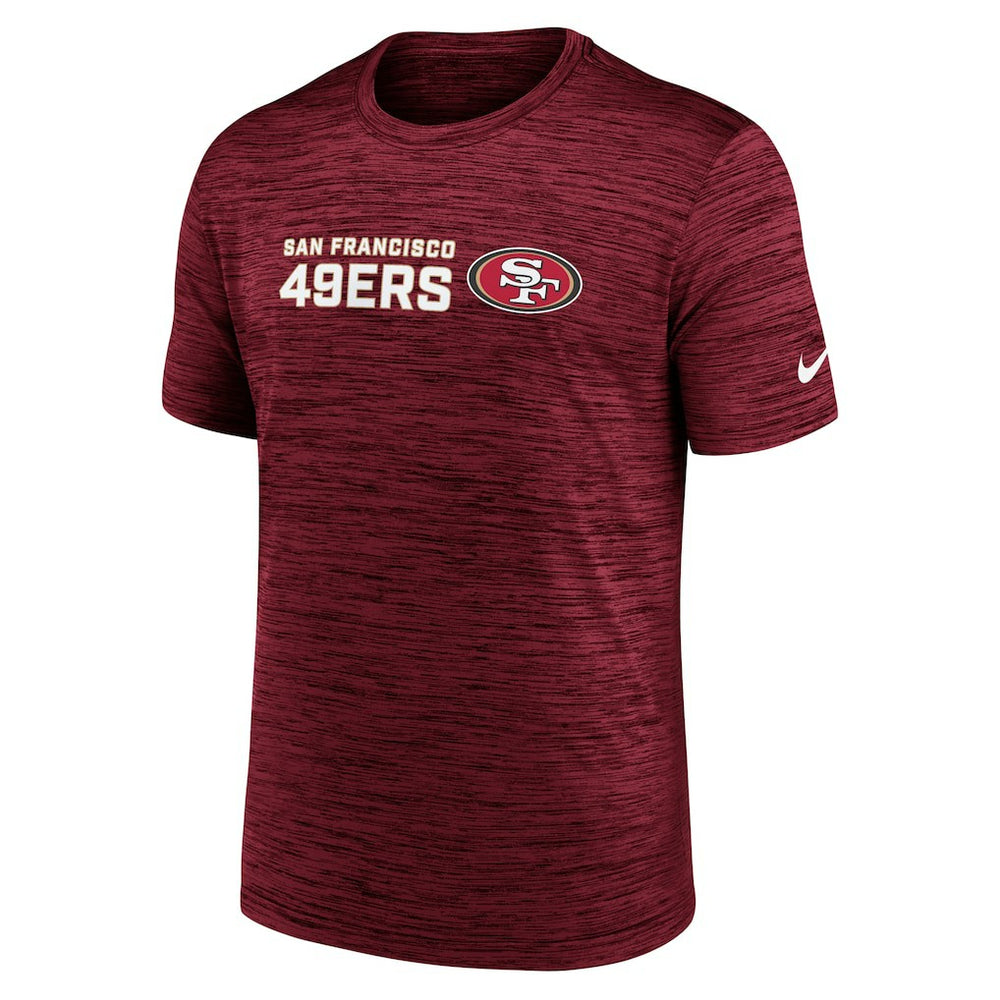 San Francisco 49ers Big & Tall Primetime Reverse Play Velocity Performance T-Shirt - Scarlet - Nike