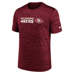 San Francisco 49ers Big & Tall Primetime Reverse Play Velocity Performance T-Shirt - Scarlet - Nike