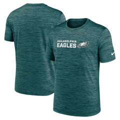 Philadelphia Eagles Big & Tall Primetime Reverse Play Velocity Performance T-Shirt - Midnight Green - Nike