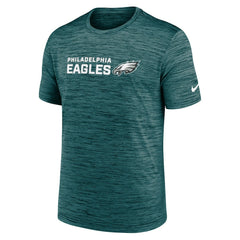 Philadelphia Eagles Big & Tall Primetime Reverse Play Velocity Performance T-Shirt - Midnight Green - Nike